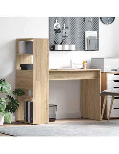 Scrivania Rovere Sonoma 113 x 54 x 120 cm Legno multistrato