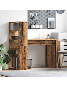 Scrivania Legno vecchio 113 x 54 x 120 cm Legno multistrato