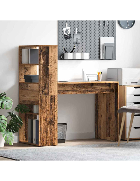 Scrivania Legno vecchio 113 x 54 x 120 cm Legno multistrato