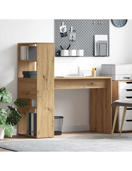 Scrivania con lo scaffale Rovere artigianale 113 x 54 x 120 cm