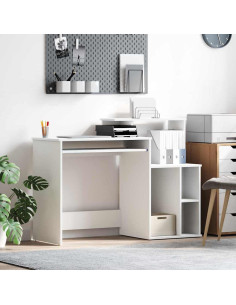 Scrivania Bianco 120,5 x 44 x 88,5 cm Legno multistrato