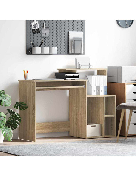 Scrivania Rovere Sonoma 120,5 x 44 x 88,5 cm Legno multistrato