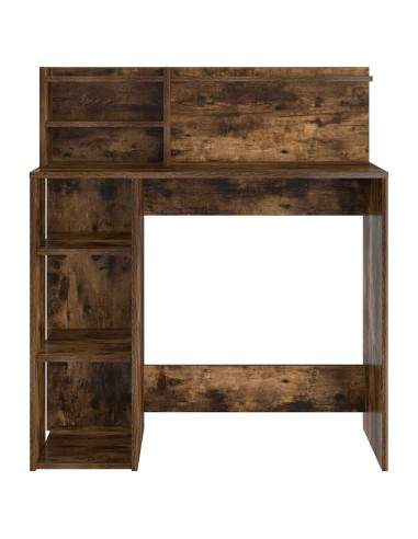 Scrivania Rovere fumé 90 x 48 x 101,5 cm Legno multistrato