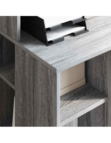Scrivania Grigio Sonoma 90 x 48 x 101,5 cm Legno multistrato