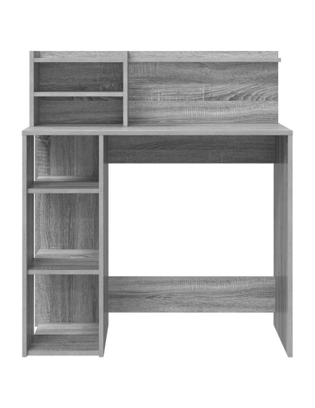Scrivania Grigio Sonoma 90 x 48 x 101,5 cm Legno multistrato