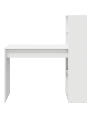 Scrivania Bianco 113 x 54 x 120 cm Legno multistrato