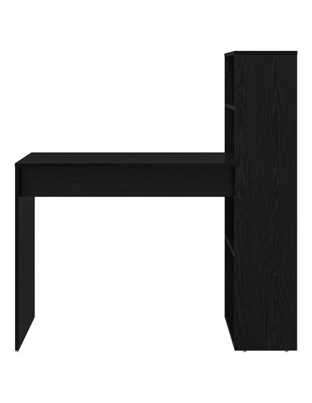 Scrivania Rovere Nero 113 x 54 x 120 cm Legno multistrato