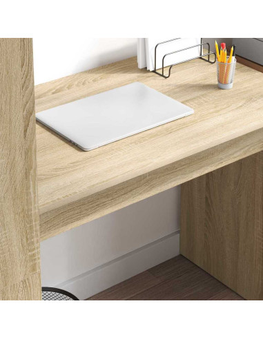 Scrivania Rovere Sonoma 113 x 54 x 120 cm Legno multistrato