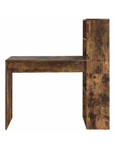 Scrivania Rovere fumé 113 x 54 x 120 cm Legno multistrato