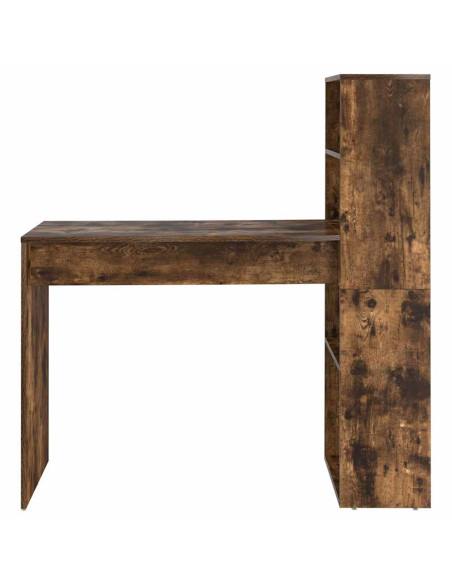 Scrivania Rovere fumé 113 x 54 x 120 cm Legno multistrato