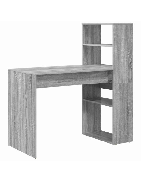 Scrivania Grigio Sonoma 113 x 54 x 120 cm Legno multistrato