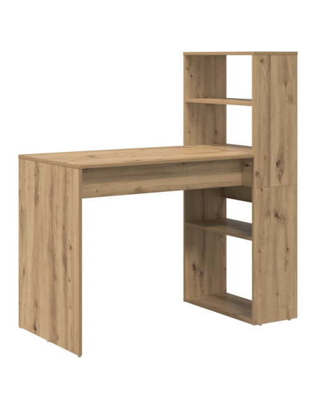 Scrivania con lo scaffale Rovere artigianale 113 x 54 x 120 cm