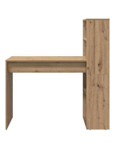 Scrivania con lo scaffale Rovere artigianale 113 x 54 x 120 cm