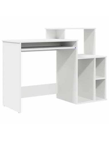 Scrivania Bianco 120,5 x 44 x 88,5 cm Legno multistrato