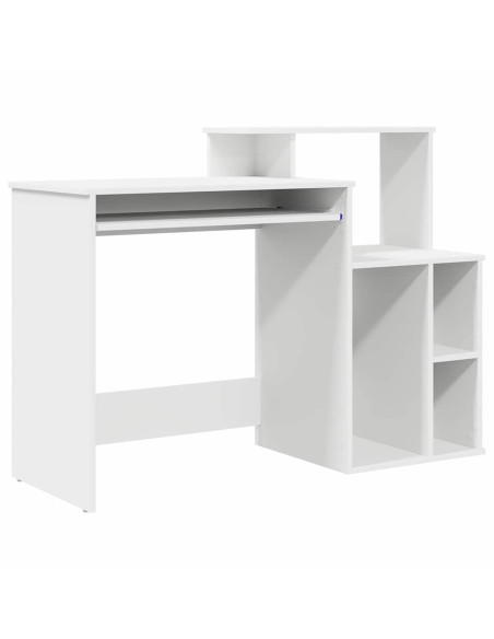 Scrivania Bianco 120,5 x 44 x 88,5 cm Legno multistrato