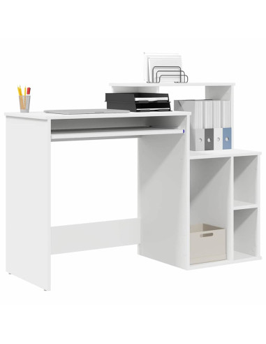 Scrivania Bianco 120,5 x 44 x 88,5 cm Legno multistrato