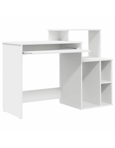Scrivania Bianco 120,5 x 44 x 88,5 cm Legno multistrato