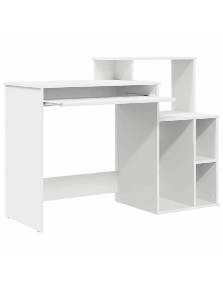 Scrivania Bianco 120,5 x 44 x 88,5 cm Legno multistrato