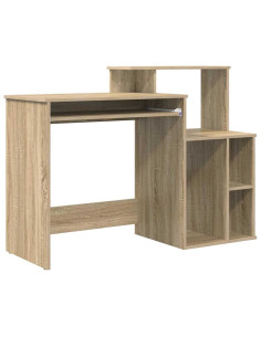 Scrivania Rovere Sonoma 120,5 x 44 x 88,5 cm Legno multistrato 2