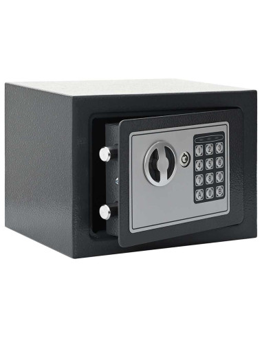 Cassetta di sicurezza digitale Grigio scuro 23 x 17 x 17 cm
