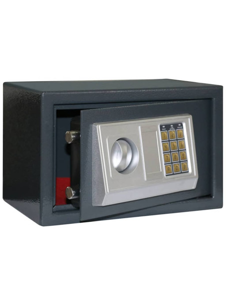 Cassetta di sicurezza digitale Grigio scuro 31 x 20 x 20 cm