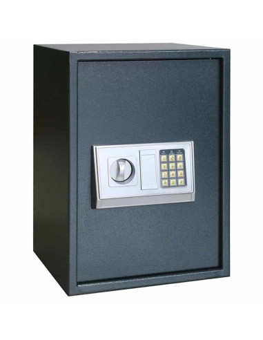 Cassetta di sicurezza digitale Grigio scuro 35 x 31 x 50 cm