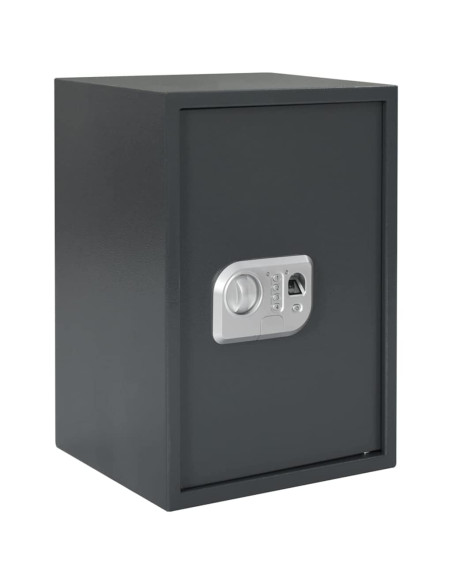 Cassetta di sicurezza digitale Grigio scuro 35 x 31 x 50 cm