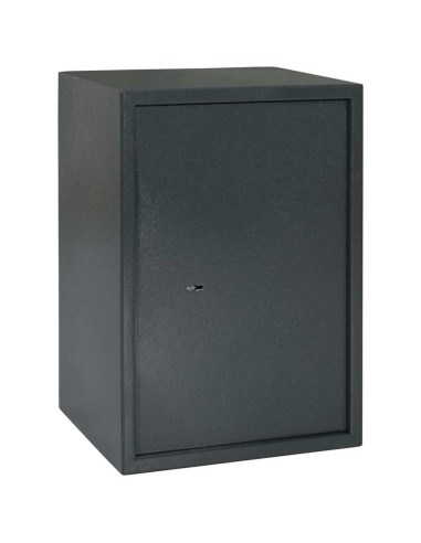 Cassaforte con blocco Grigio scuro 35 x 31 x 50 cm Acciaio