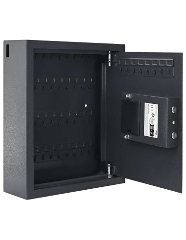 Cassetta di sicurezza digitale Grigio scuro 30 x 10 x 36,5 cm