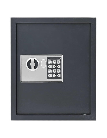 Cassetta di sicurezza digitale Grigio scuro 30 x 10 x 36,5 cm