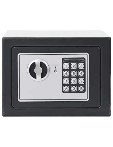Cassetta di sicurezza digitale Grigio scuro 23 x 17 x 17 cm