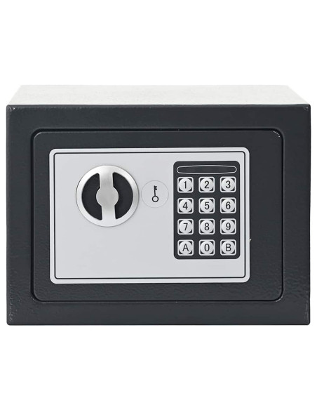 Cassetta di sicurezza digitale Grigio scuro 23 x 17 x 17 cm