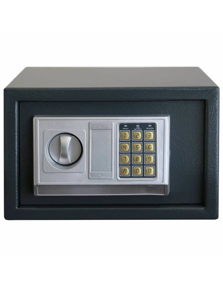 Cassetta di sicurezza digitale Grigio scuro 31 x 20 x 20 cm