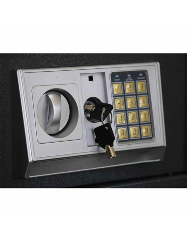 Cassetta di sicurezza digitale Grigio scuro 31 x 20 x 20 cm