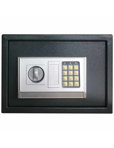 Cassetta di sicurezza digitale Grigio scuro 35 x 25 x 25 cm