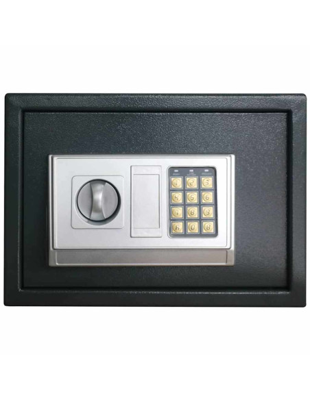 Cassetta di sicurezza digitale Grigio scuro 35 x 25 x 25 cm