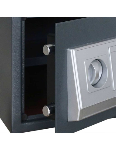 Cassetta di sicurezza digitale Grigio scuro 35 x 25 x 25 cm