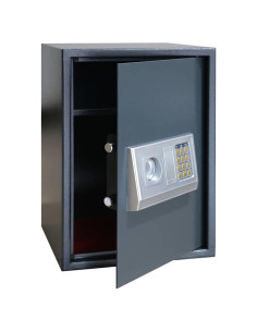 Cassetta di sicurezza digitale Grigio scuro 35 x 31 x 50 cm 2