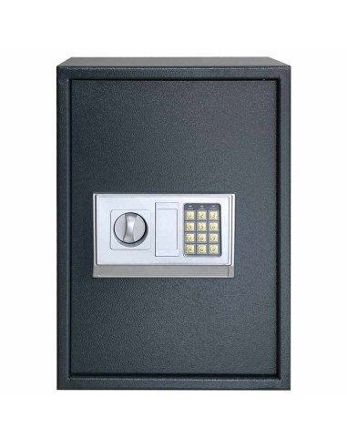 Cassetta di sicurezza digitale Grigio scuro 35 x 31 x 50 cm
