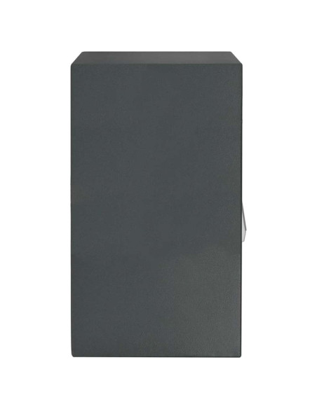Cassetta di sicurezza digitale Grigio scuro 40 x 35 x 60 cm