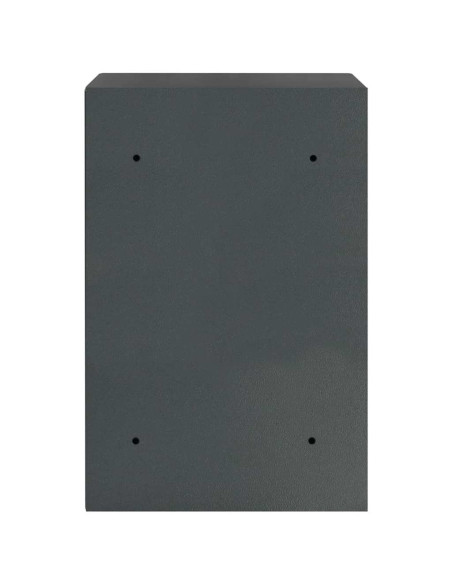 Cassetta di sicurezza digitale Grigio scuro 40 x 35 x 60 cm