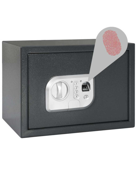 Cassetta di sicurezza digitale Grigio scuro 35 x 25 x 25 cm