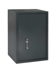 Cassaforte con blocco Grigio scuro 35 x 31 x 50 cm Acciaio 2