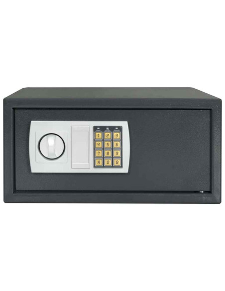 Cassetta di sicurezza digitale Grigio scuro 42 x 37 x 20 cm