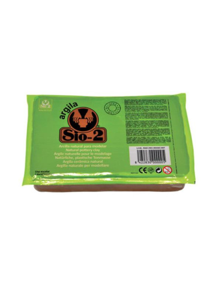 ARGILLA PANETTO 1,5 KG ROSSO