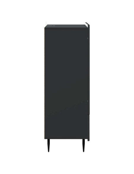Credenza Nero 66 x 34,5 x 97 cm Legno ingegnerizzato