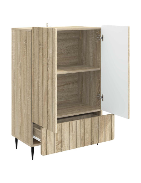 Credenza Rovere Sonoma 66 x 34,5 x 97 cm Legno ingegnerizzato