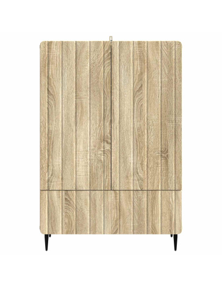 Credenza Rovere Sonoma 66 x 34,5 x 97 cm Legno ingegnerizzato
