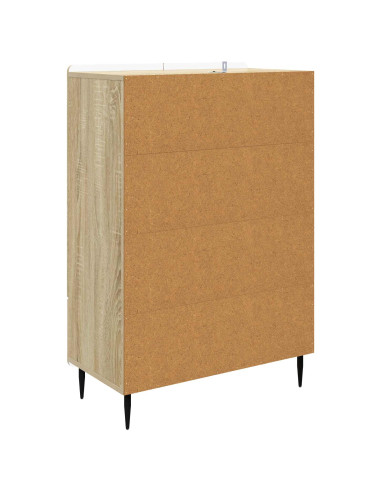 Credenza Rovere Sonoma 66 x 34,5 x 97 cm Legno ingegnerizzato