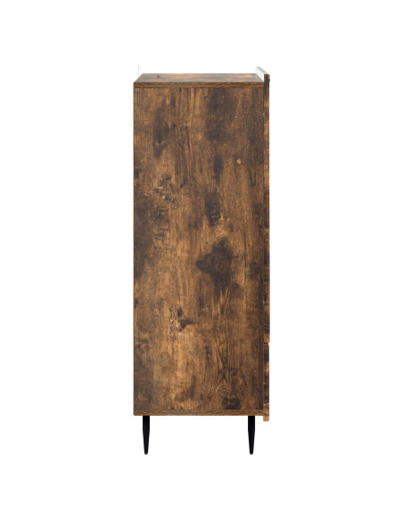 Credenza Rovere Fumo 66 x 34,5 x 97 cm Legno ingegnerizzato